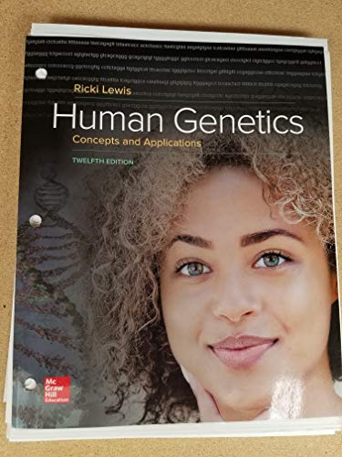 Human Genetics: Concepts and Applications 125993697X Book Cover