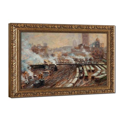 Impression sur toile Cooper Grand Central 61x91.4 cm tableau Colin Campbell