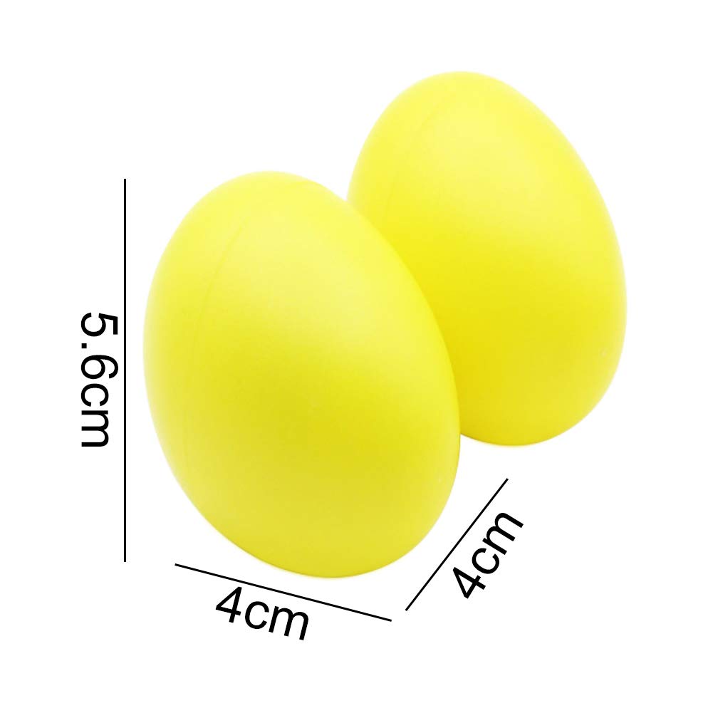 たまご型 マラカス シェーカー リトミック 起き上がりこぼし 2個