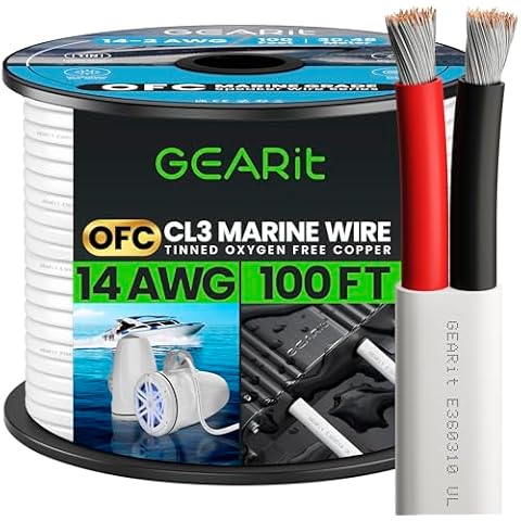 GEARit 14AWG Marine Speaker Cable Cover