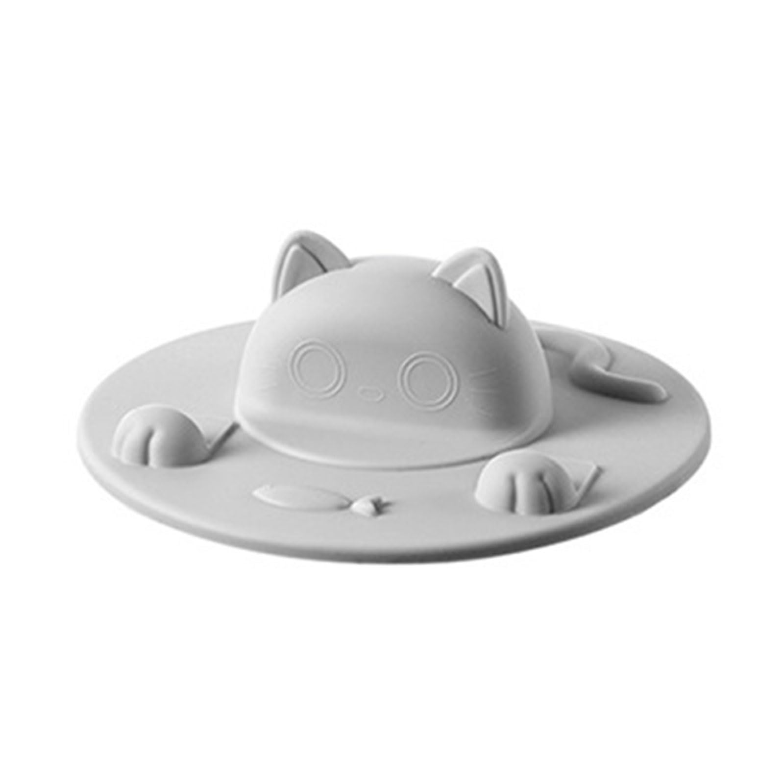 Buxuaaaa Adorable Silicone Coffee Cup Lid Leakproof Dishwasher Safe for Hot Beverages Kitchen Silicone Cup Lid