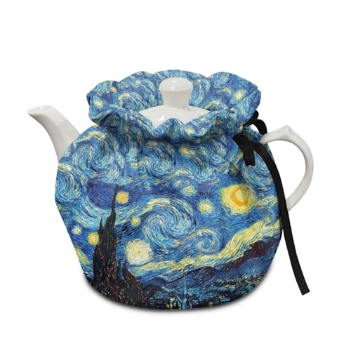 Teapots Dust Cover Insulated Starry Night Print...