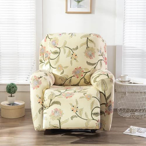 LYIYEYAN Recliner Chair Cover, Anti Scratch Lazy Boy Recliner Cover, Stretching Printed Sofa Slipcovers with Pockets, Elastic Bottom Couch Cover Slipcover for Protection, Machine Washable (Style 2) by LYIYEYAN - Image 8