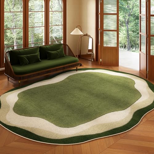 �s�K���Ȍ`�̃G���A���O �\�t�g�Ő���\ ���r���O�E�Q���E�_�C�j���O�p ����~�߃J�[�y�b�g�E�t���A�}�b�g(Green H,120x160cm)