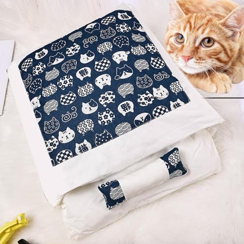 Sac de couchage doux pour chat et lit chien pour chambre