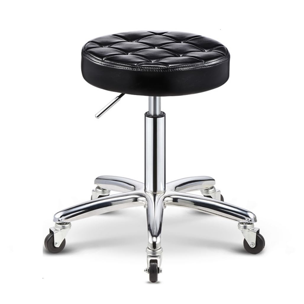 Chaise ronde pour tatouage et massage réglable soulageant le dos avec repose-pieds
