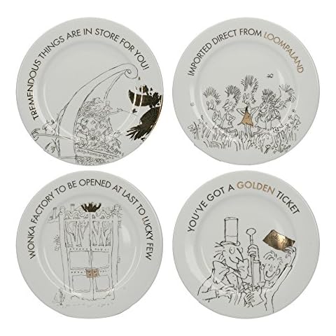 Roald Dahl Charlie and the Chocolate Factory Plates Cover