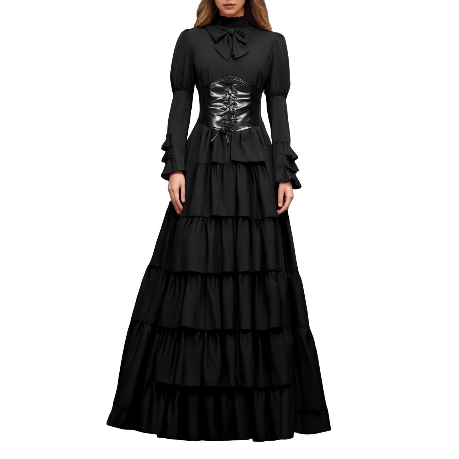 Robe Longue Médiévale de Cour Parfaite pour Fête et Cosplay