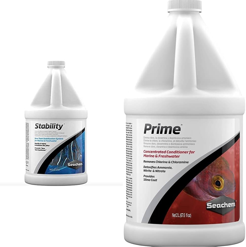 海水魚用品 Seachem Stability 2L Amazon.com : Seachem Stability Fish Tank Stabilizer - for