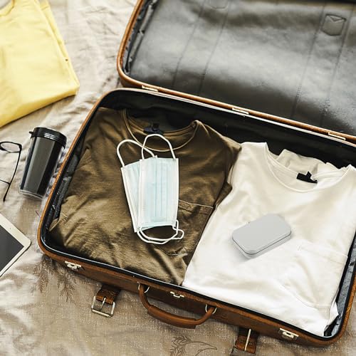 Ouligay Metalldöschen Blechdose Silber Metal Tin Mini Aufbewahrungsbox Metall Boxen Metalldosen aus Metall mit Deckel Minibox Organizer für Zuhause Sügigkeiten und Kleinen Gegenständen