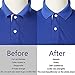 Collar Stays for Polo Shirts, No Curl Collar Polo Shirt Collar Stays, Polo Shirt Collar Fixed Great for Any Shirt with Collar