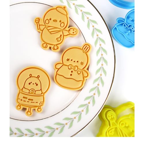 恋と深空 クッキー型 ホムラ セイヤ レイ 抜き型 3個セット グッズ 製菓用品 クッキーカッター かわいい 製菓用 人気 キャラクター クッキー抜き ベーキング用品 プレゼント 手作り (02)