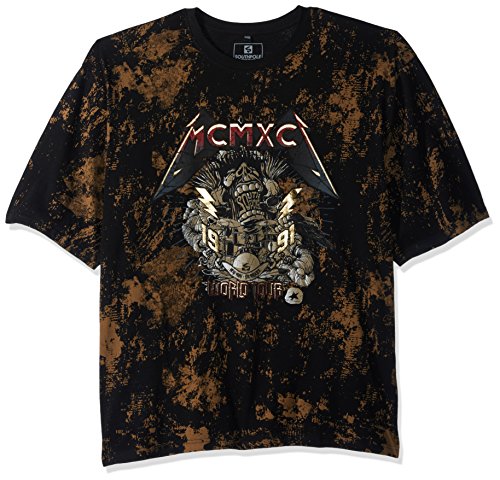 Southpole Men's Big and Tall Short Sleeve All Over Plastic Foil...