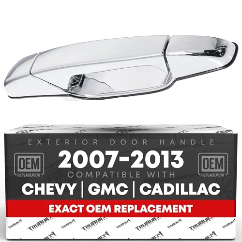 Exterior Front Passenger Door Handle - Compatible with 2007-2013 Chevrolet Avalanche, 07-14 Silverado 1500, 2500, 3500, Suburban, Tahoe; 07-14 GMC Sierra 1500, 2500, 3500, Yukon XL - OEM 22738722