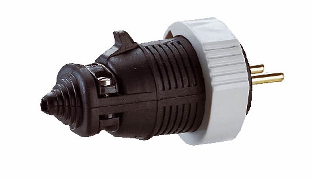 LEGRAND - Fiche 2P+T 16A Martin Lunel IP65 à sortie droite avec bague de verrouillage avec Prolongateur 2P+T 16A Martin Lunel IP65 sortie droite avec bague de verrouillage