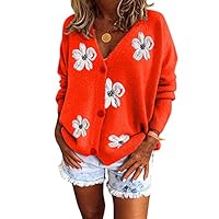 Damen Strickjacke Sommer - Leichter Cardigan Mit V-Ausschnitt Für Casual Style