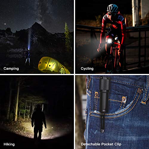 ThruNite Archer 2A V3 Flashlight, 2AA EDC Tactical Flashlight, 500 Lumens Dual Switch Pocket LED Flashlight for Emergency, Camping, Home - Cool White - Image 6