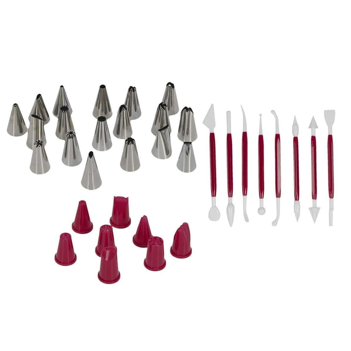 AltoBuy Mallette d'Accessoires à Pâtisserie de 45 Pièces - ARTISTIK