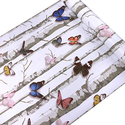 VI COLLECTIONS Butterflies & Trees Elegant Look Wallpaper 200 cms by 45 cms (B08L1C78KX) Amazon Price History, Amazon Price Tracker