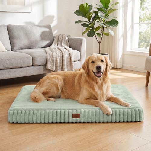 Orthopedic Dog Bed for Medium Dog, Waterproof Washable Pet Bed for Crate