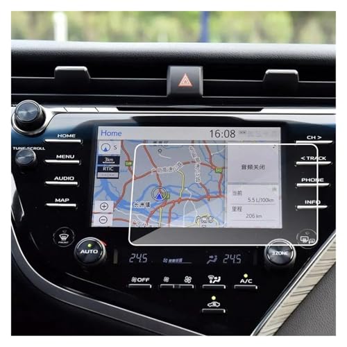 Protecteur d'écran de navigation Toyota Camry 2018 en verre trempé haute densité