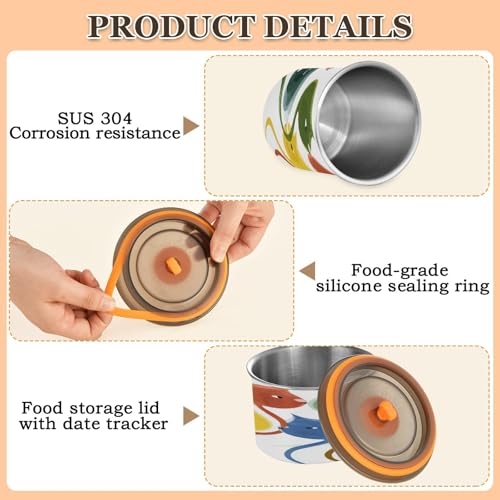 Contenedor de café acero inoxidable 900ml con tapa miniatura 4