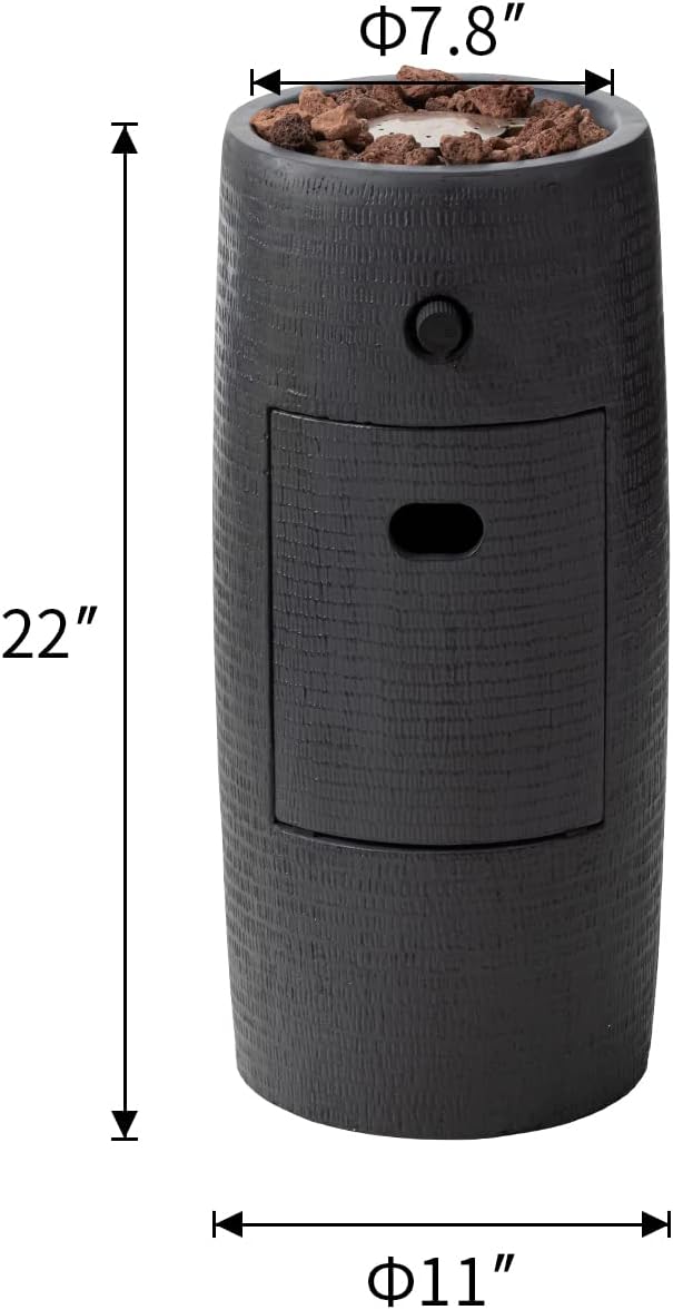 COSIEST 16-inch Round Graphite Base