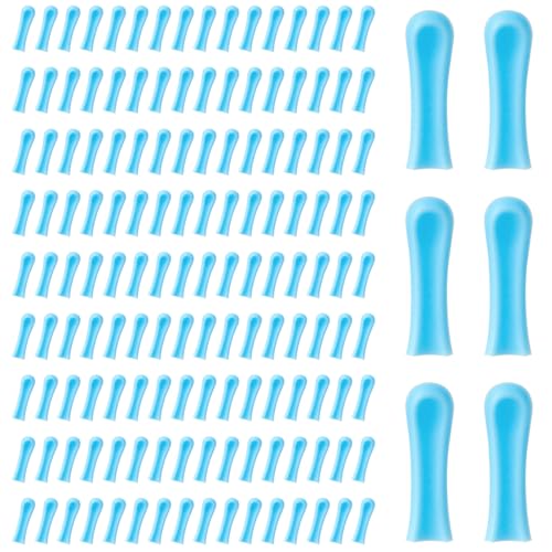 150pcs Silicone Ear Cleaner Replacement Tips, Replacement Tips for Ear Camera Silicone Ear Spoon Covers Earwax Cleaning Accessories Ear Wax Removal Spoon Replacement Tips for All Ages