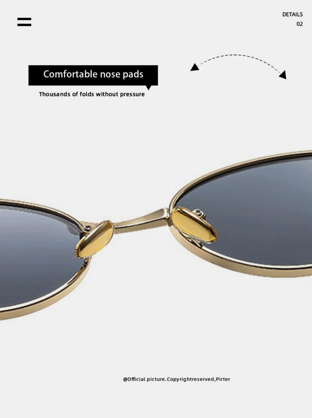 Gafas de sol ovaladas con degradado morado, marco de metal plateado UV400 | Diseño retro mini ovalado, marco de metal plateado con patillas curvadas anchas y lentes degradadas púrpura UV400