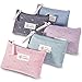 Produktbild Sanlianzi Kosmetiktasche Klein Handtasche, 5pcs Kosmetiktäschchen Stoff Schminktasche Organizer Kosmetik Bag Reise Make Up Tasche Tasche Schminken Feder Tasche Makeup-tool Beutel Bleistift Beutel