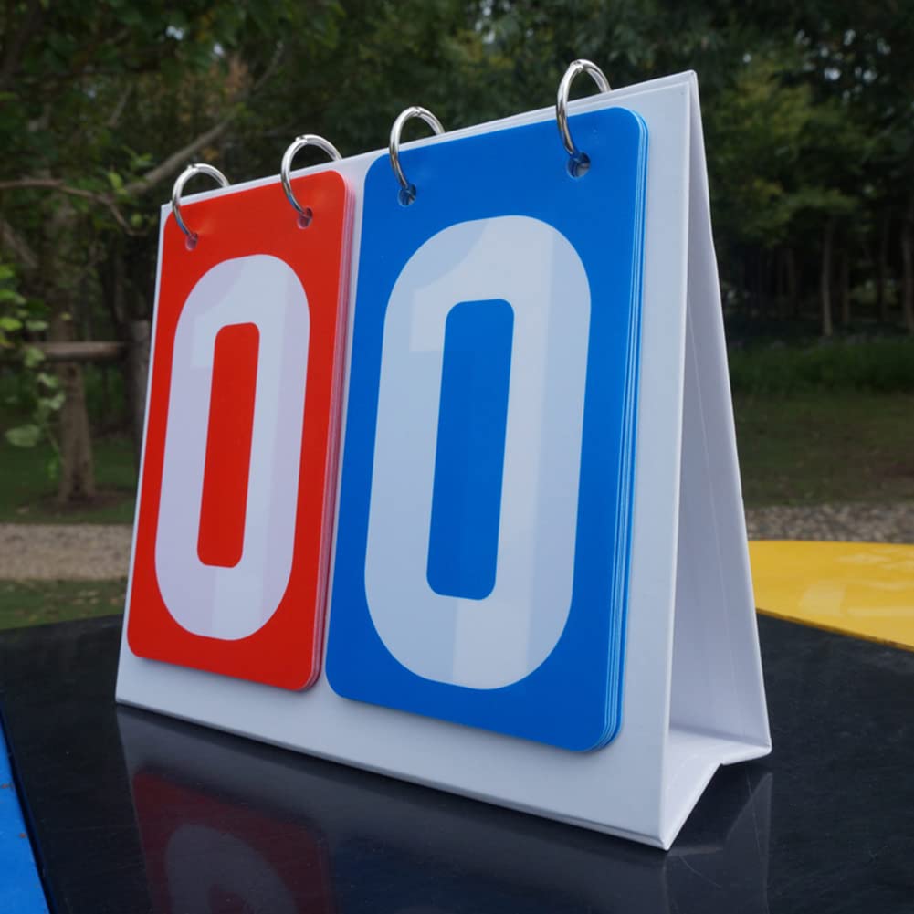 Tabellone Segnapunti Portatile 160x185 Mm - Per Sport Come Basket E Pallavolo