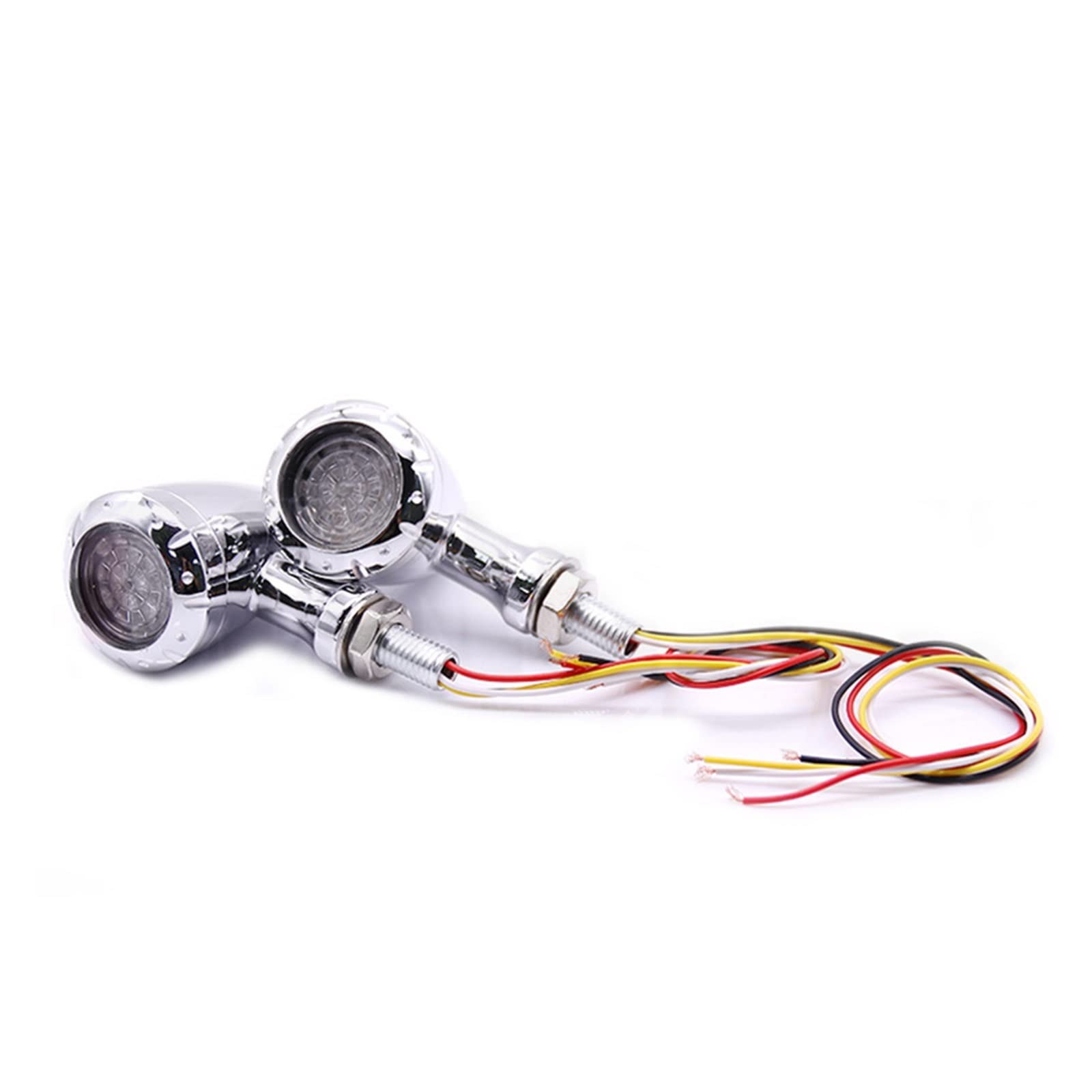Clignotant moto clignotants de frein 12V feu orange pour custom bobber chopper