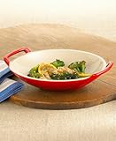Le Creuset Stoneware Wok Dish, Cobalt
