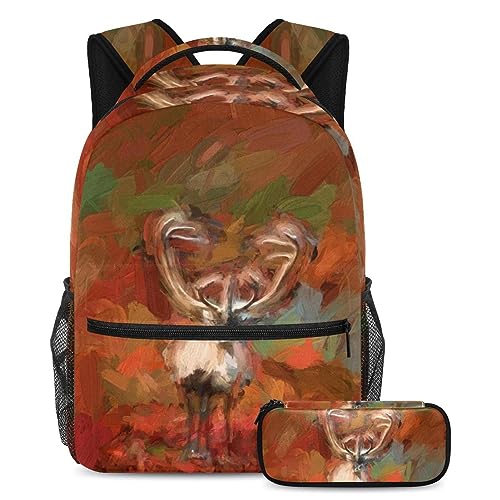 Sac à dos animaux sauvages grand confort pour soulager le dos des adolescents