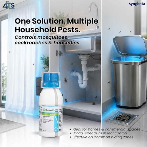 Image of Syngenta Demand 2.5CS For The Control Of Mosquitoes, Cockroaches And Houseflies 1 L