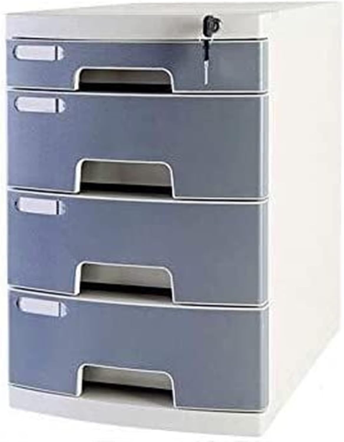 Home Office Filing Cabinet Desktop Filing Cabinet Drawer Classification Computer Desktop On Multi-Layer Shelf,
