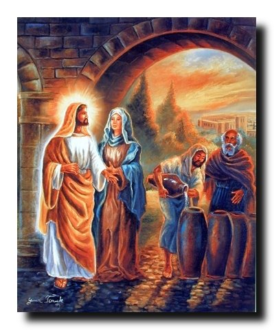 Wall Decor Picture Jesus Christ the First Miracle At Wedding Christian Religious & Spiritual Art Print Poster (16x20)