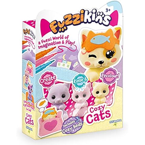 Fuzzikins FF001 Doll Set, Cozy Cats Cover
