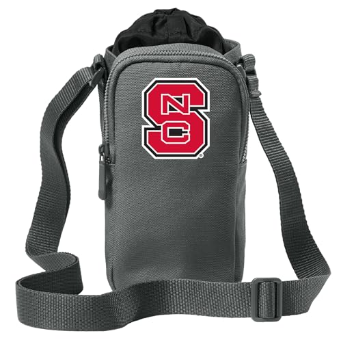 Broad Bay NC State Water Bottle Holder - Crossbody Bag - Travel, Sports, or Workouts for Wolfpack Fans and Alumni, Men or Women