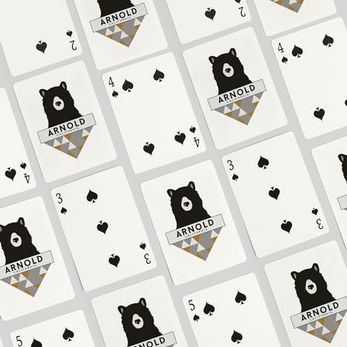 Lantern Press Naipes Poker 52 Cartas Serie Arnold miniatura 4