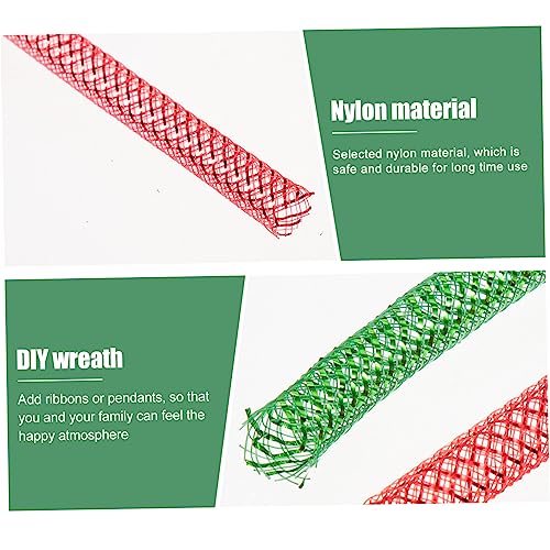 Tubo de nylon Operitacx de material resistente para decoración navideña 6