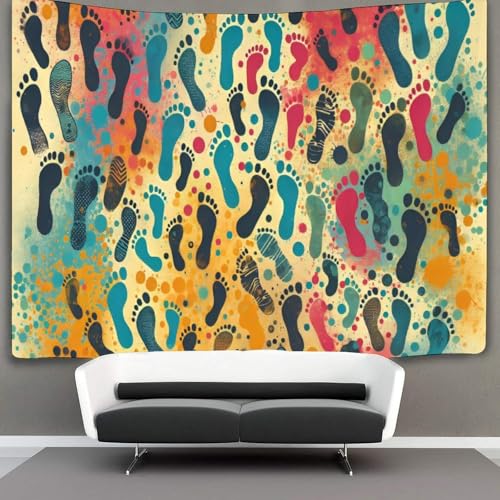 Tapisserie murale effet 3D tissu pour masquer un mur de chambre 180x230