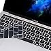 ProElife Premium Ultra Thin Silicone Keyboard Protector Cover Skin for MacBook Pro with Touch Bar 13-inch 15-inch (Model A1706, A1707, A1989, A1990, A2159) (2016 2017 2018 2019 Released) (Black)