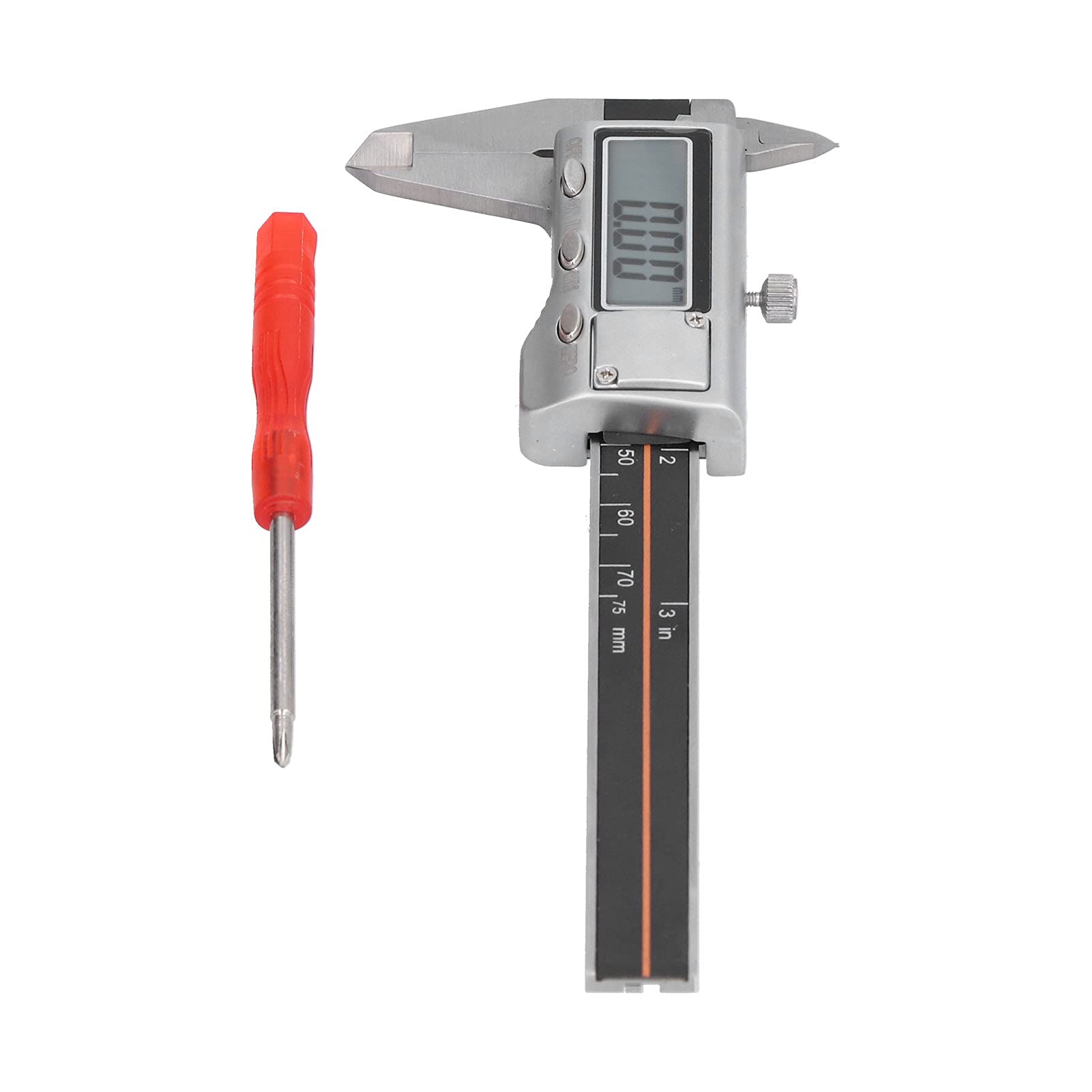 Digitaler Messschieber 0-75mm - Elektronische Schieblehre Mit LCD Display