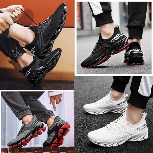 Tallure Sneakers Women Men, Tallure Height Boosting Shoes, Cushioned Sole Arch Support Comfort Non Slip Breathable Knit Slip On Sneakers4