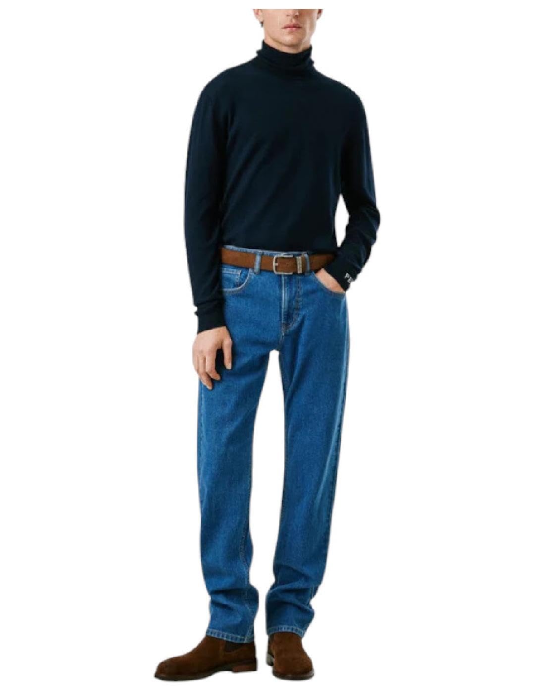 Pepe Jeans Andre Turtle Neck Maglia Maniche Lunghe Uomo (Pacco da 1)