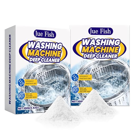 Limpia Lavadoras, 200g Limpia Lavadoras Polvo, Limpiador Lavadora, Washing Machine Cleaner, Limpieza Lavadora, paraLavadoras HE, de Carga Superior y Frontal, Elimina Olores, Suciedad y Acumulaciones