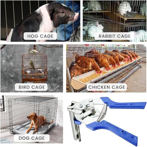 Clips pour cage métallique et pince multifonction de type M - 6