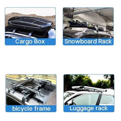 Barres de toit Jaecoo J7 rail bagages pour manque d'espace - 3