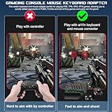 arVin Keyboard and Mouse Adapter for Nintendo Switch, Wired Keyboard and Mouse Converter for PS4/PS3/Xbox One/Xbox 360 Console, Adapter Support Custom Mapping - Image 8